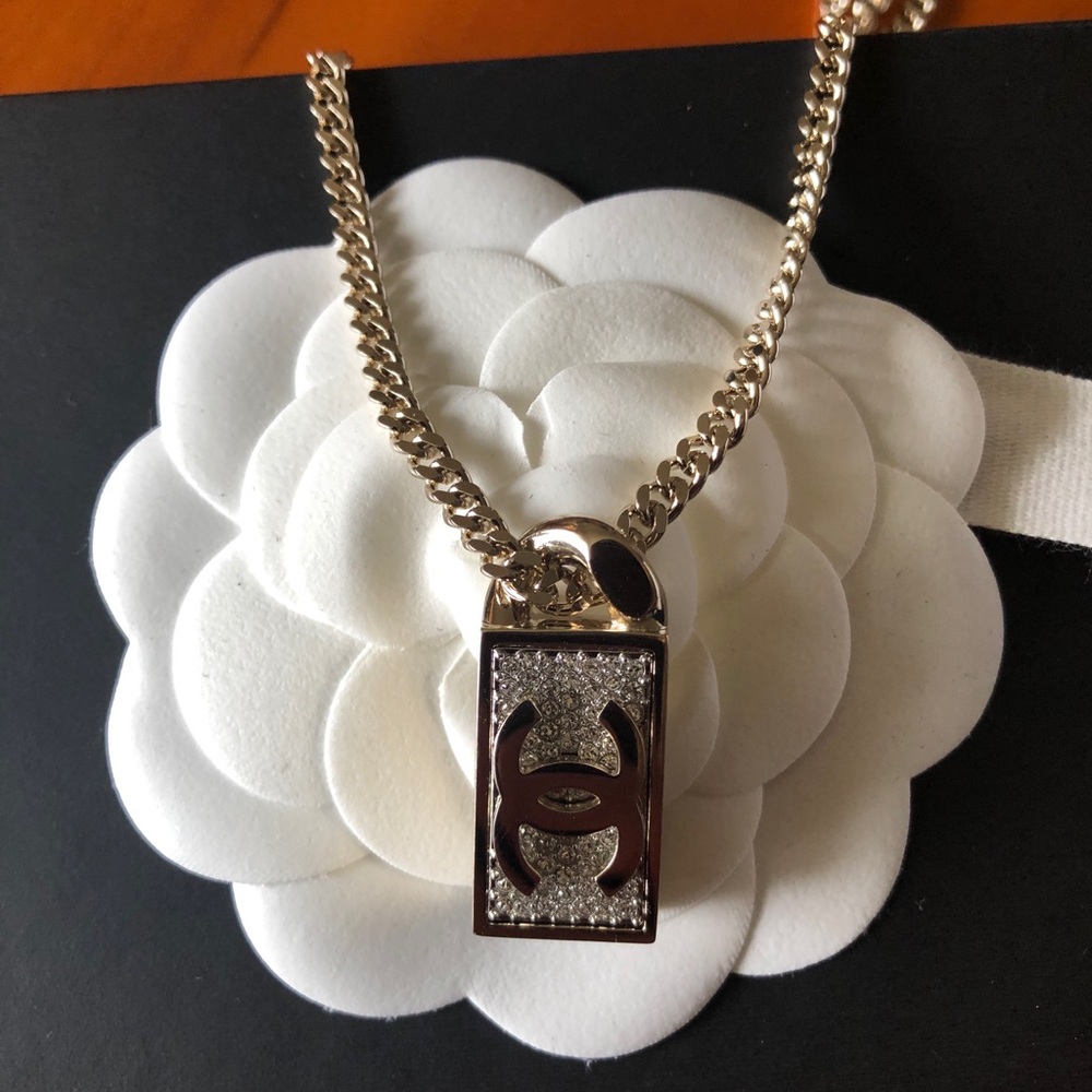 CHANEL CC Treasure Chest Necklace